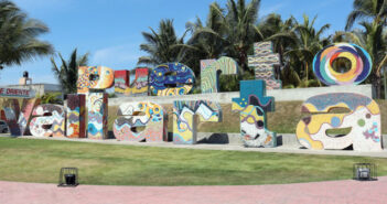 letras puerto vallarta bienvenida