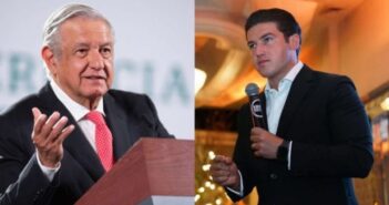 Critica AMLO al INE por sanción a Samuel García