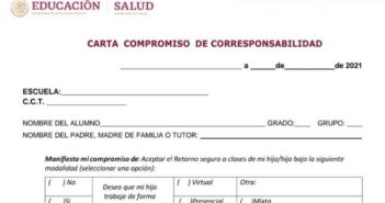 Informa AMLO que carta compromiso no será obligatoria en el regreso a clases