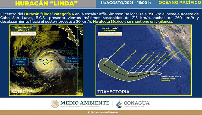 ¡Que bueno que se fue! Linda ya es huracán categoría 4