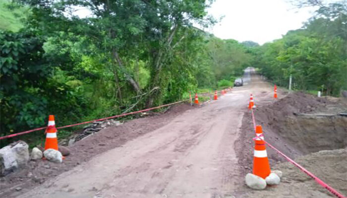 Queda listo un carril en la carretera estatal 544