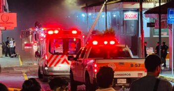 Incendio en locales y departamentos convulsiona el centro de la ciudad