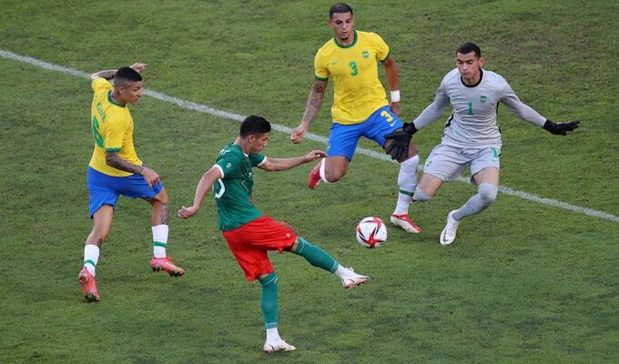 Se acabó el sueño dorado, Brasil vence a México en los olímpicos