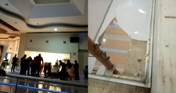 Cae niña de 6 años del segundo piso en Plaza Caracol