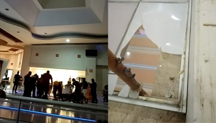 Cae niña de 6 años del segundo piso en Plaza Caracol