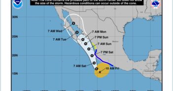 En alerta permanente por Nora; sus efectos se sentirían mañana