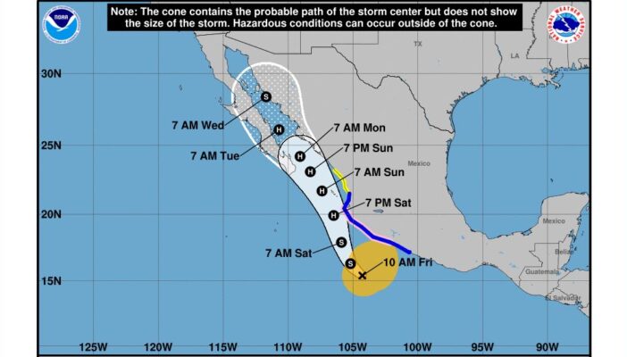 En alerta permanente por Nora; sus efectos se sentirían mañana