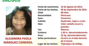 Encuentran a menor desaparecida el día de ayer en Tlajomulco de Zúñiga