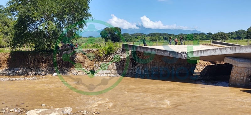 En 2 años se derrumbó el puente que conduce a El Cantón