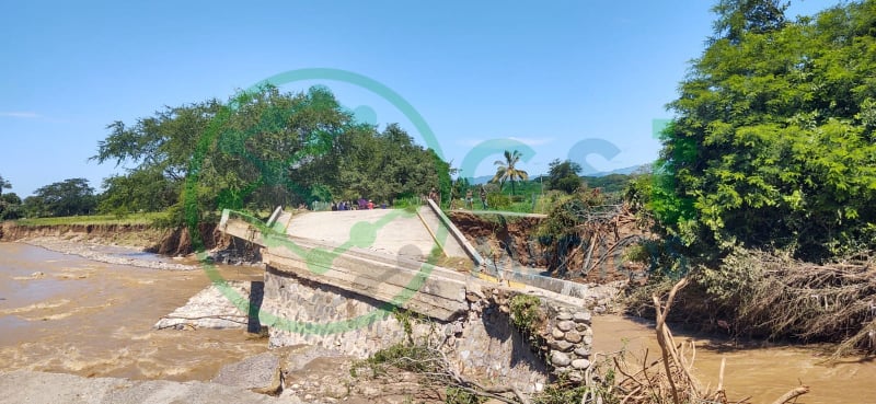 En 2 años se derrumbó el puente que conduce a El Cantón