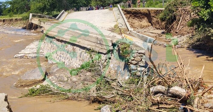 En 2 años se derrumbó el puente que conduce a El Cantón