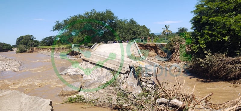 En 2 años se derrumbó el puente que conduce a El Cantón