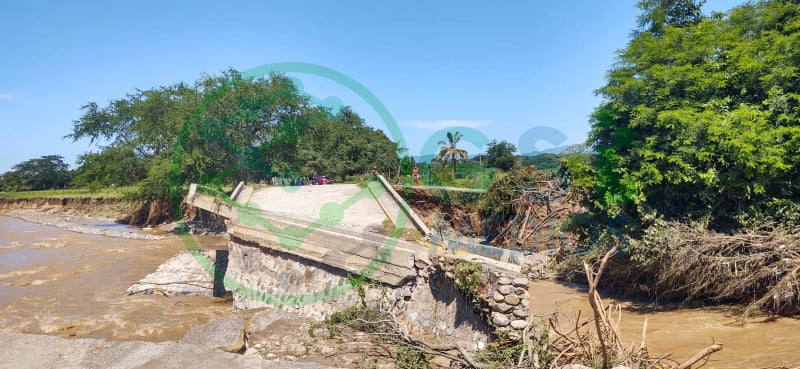 En 2 años se derrumbó el puente que conduce a El Cantón