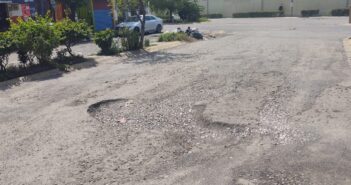 Enormes baches y falta de recolección de basura, el reto en Valle Dorado