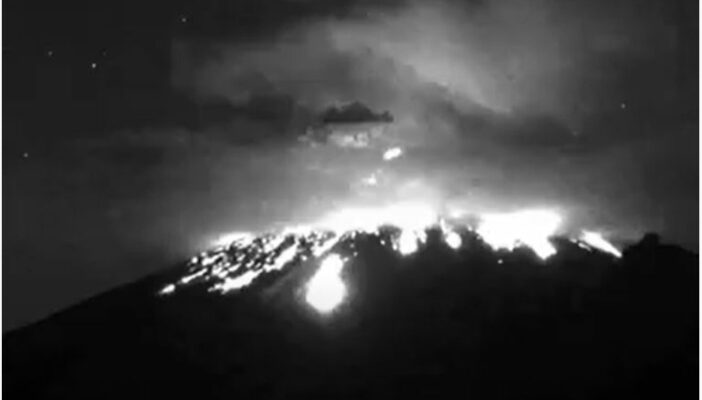 ¡Despertó Don Goyo! El 'Popo' registra erupción durante la madrugada