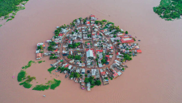 Huracán ‘Pamela’ inunda la Isla de Mexcaltitán en Nayarit