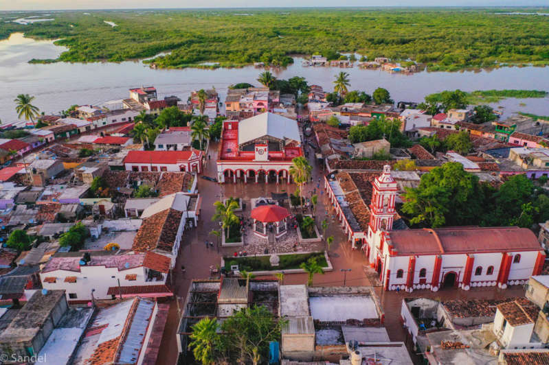 Huracán ‘Pamela’ inunda la Isla de Mexcaltitán en Nayarit 1 Huracán ‘Pamela’ inunda la Isla de Mexcaltitán en Nayarit