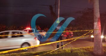 Accidente vial sobre la Av. México debido a exceso de velocidad