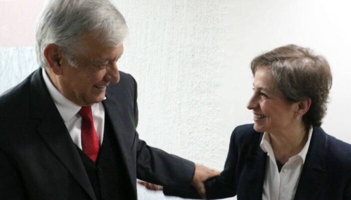 Se lanza AMLO contra Aristegui; hace unos años la elogiaba por su labor