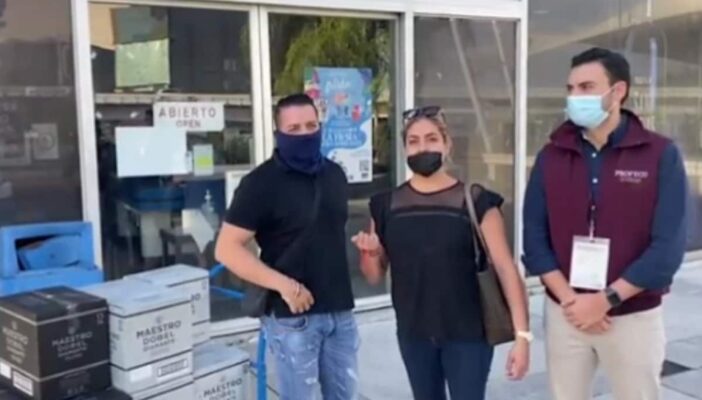 No les querían vender 18 cajas de tequila y acudieron a Profeco