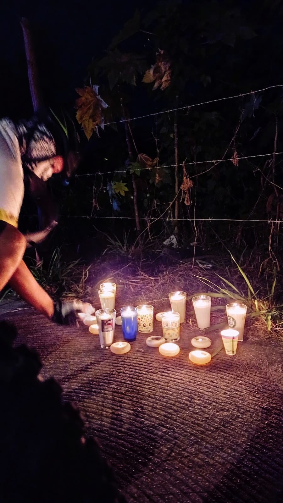 Ciclistas honran a Konan, quien perdiera la vida rodando