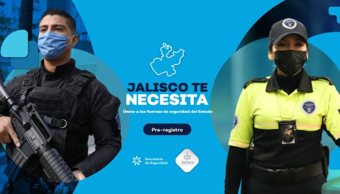¿Quieres ser policía? En Jalisco, contratarán 400 elementos en 2022