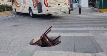 La silla de la avenida principal, el 'atractivo' del gobierno municipal