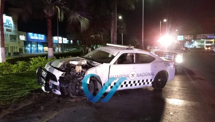 Patrulla de la Guardia Nacional atropella brutalmente a una mujer