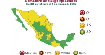 Jalisco y Nayarit regresan a color amarillo en semáforo nacional