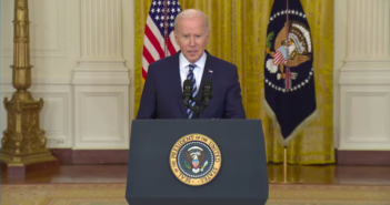 "Un tirano como Putin, no puede atentar contra el orden", dice Joe Biden