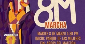 Habrá marcha en Puerto Vallarta por el 8M