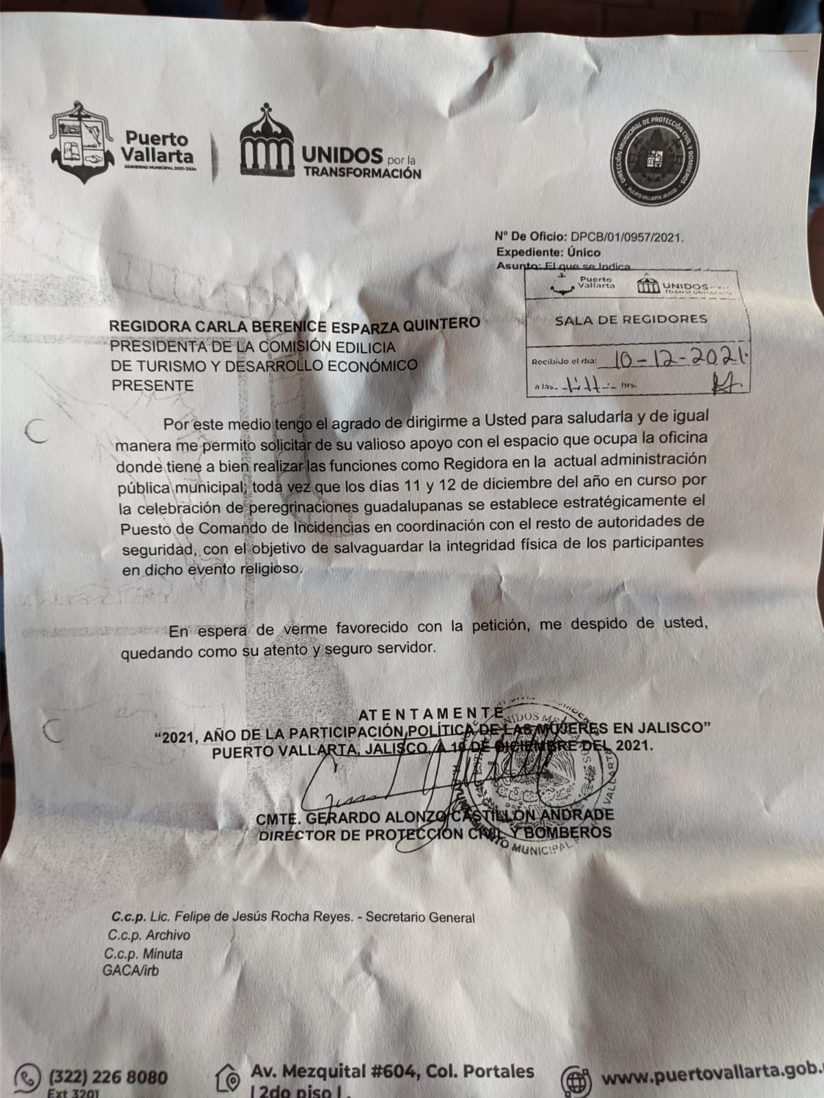 ¿No que no hubo operativo? Hasta una sala de regidor pidieron en diciembre 1 ¿No que no hubo operativo? Hasta una sala de regidor pidieron en diciembre