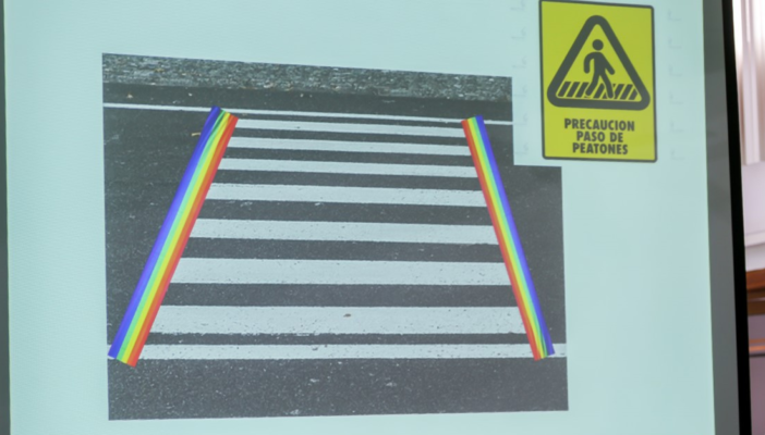 Pintarán cruces peatonales con colores de la comunidad LGBT