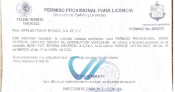 Gobierno de Luis Michel dio permiso provisional a verificentro