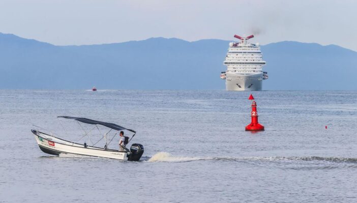 Ornele provoca cancelación de 2 cruceros a Puerto Vallarta