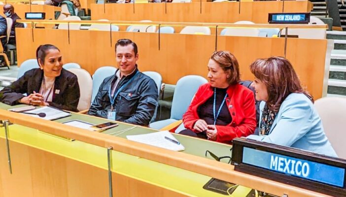 Va Mirtha Villalvazo a cumbre organizada por la ONU