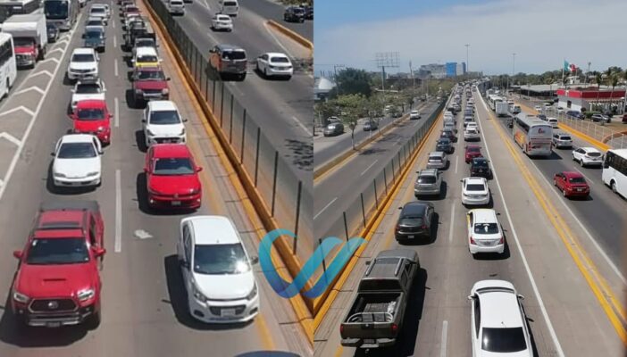 'Trabajos' en la Medina Ascencio desquician el tráfico en Vallarta