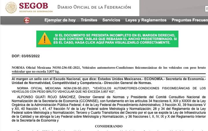 Gobierno Federal también obligará a conductores a pasar por verificación 1 Gobierno Federal también obligará a conductores a pasar por verificación