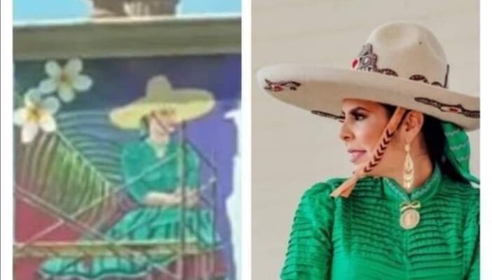 Acusan a Mirtha de auto retratarse en arco de San Juan, ella lo niega