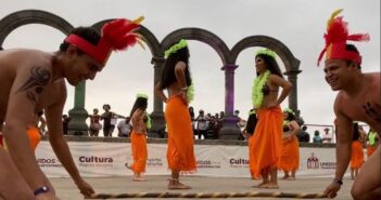Danza Polinesia maravilla en el malecón de Vallarta