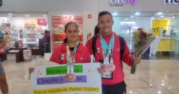 Con 5 medallas, regresan Chayito y Toñito a Vallarta