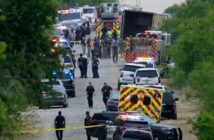 Sube a 50 la cantidad de muertos en camión de migrantes en Texas