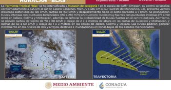 'Blas' se convierte en huracán categoría 1
