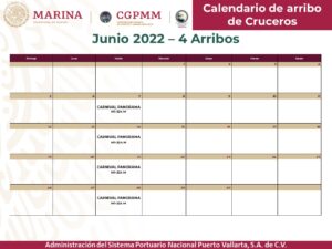 Solo 4 arribos de cruceros se esperan durante junio en Vallarta 1 Solo 4 arribos de cruceros se esperan durante junio en Vallarta