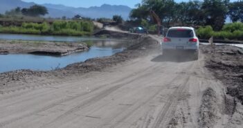 Cierran paso del guayabo por crecida del Río Ameca