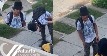 Hombre golpea brutalmente a mujer en Ixtapa