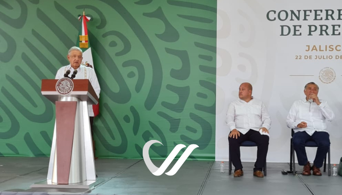 Asegura AMLO que sí ayudó a Vallarta tras el paso de Nora