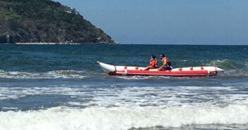 ¡Quién lo diría! Se ahogaban y los rescató 'la banana'