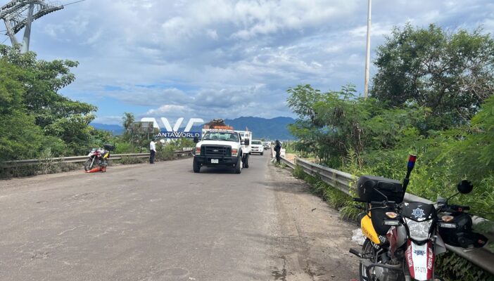 2 trabajadores atropellados, por eso trabajan de día en el Ameca