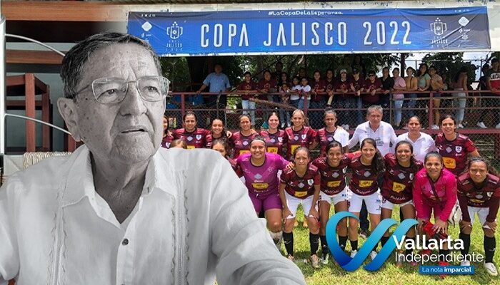Se cuelga 'el profe' de los logros de la selección femenil de Vallarta